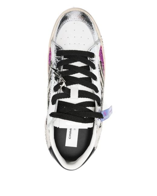 Crime London Blue Sk8 Deluxe Sneakers