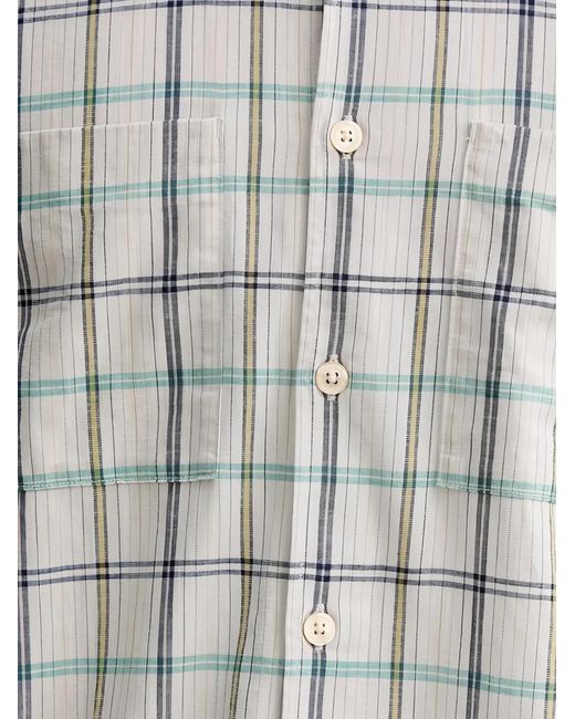 Marc O' Polo Gray Check-Pattern Shirt for men