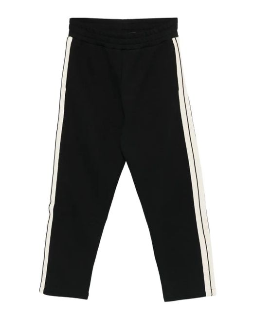 Palm Angels Black Logo Pants for men