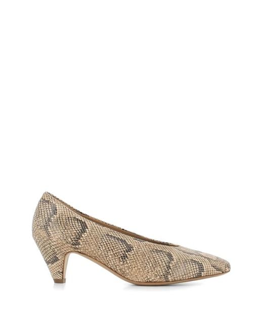 Roberto Del Carlo Multicolor Snakeskin Pumps