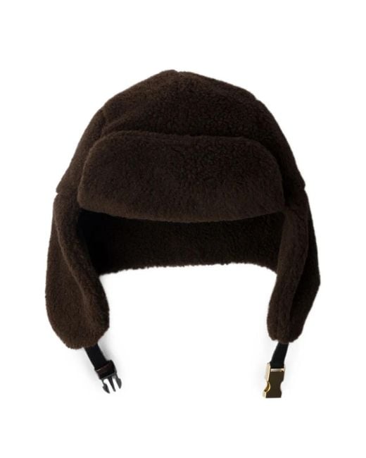 Prada Black Fleece Hat