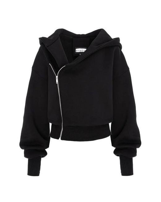Hamza Black Hera Hooded Jacket