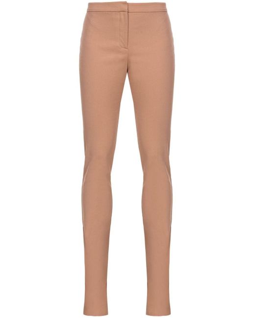 Pinko Natural Trousers Brown