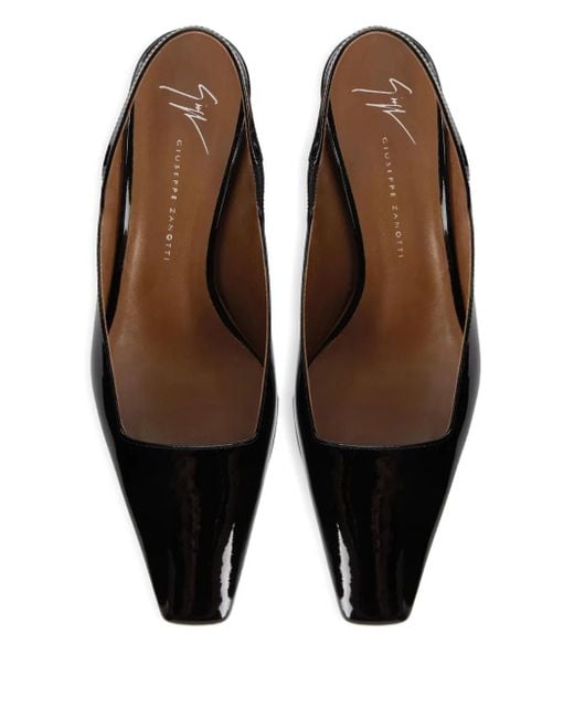 Giuseppe Zanotti Black 45Mm Brendha Slingback Pumps