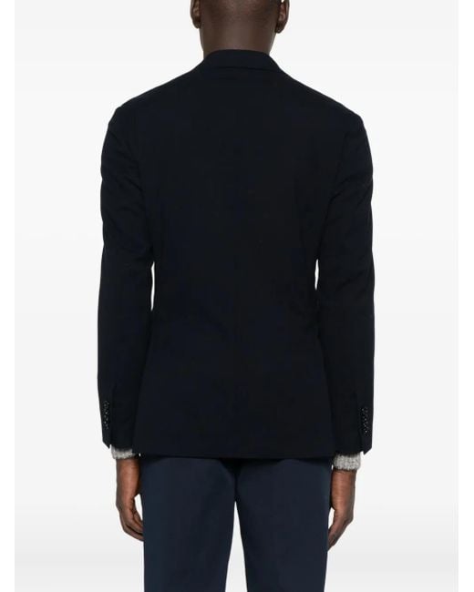 Lardini Black Two-Button Blazer for men