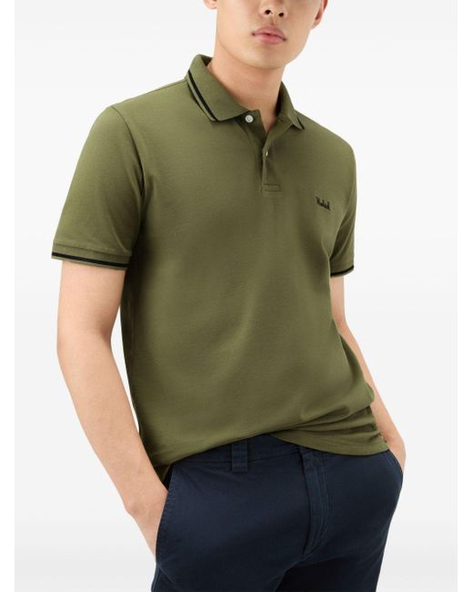 Woolrich Green Monterey Cotton Polo Shirt for men