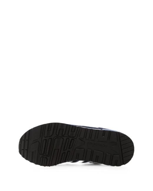 Adidas Blue Zx 600 Panelled Sneakers for men