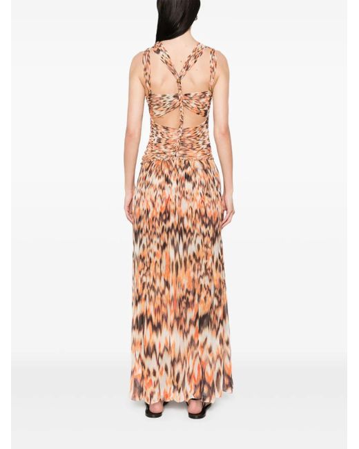 Isabel Marant Metallic Rafael Maxikleid