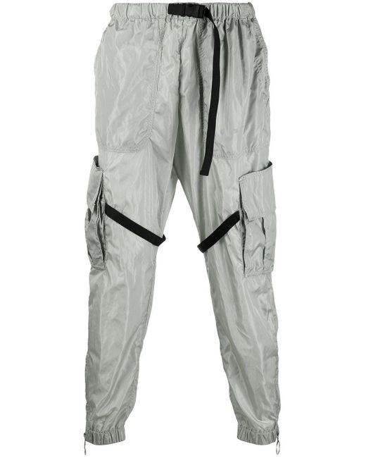 Off-White c/o Virgil Abloh Elasticated-waist Cargo Pants in Grey for Men |  Lyst Australia