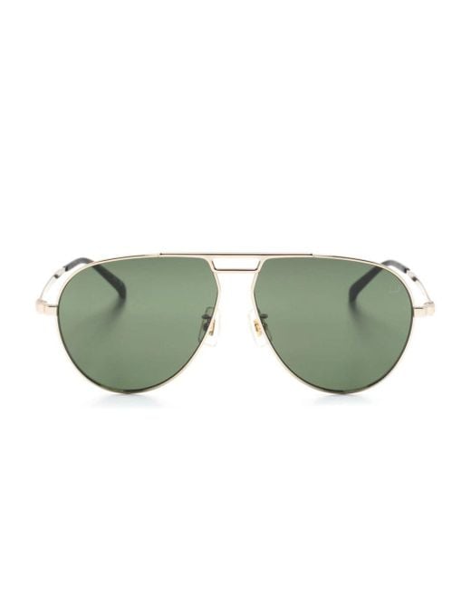 Dunhill Getönte Pilotenbrille in Green für Herren