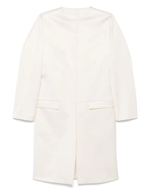 Totême White Chintz Coat