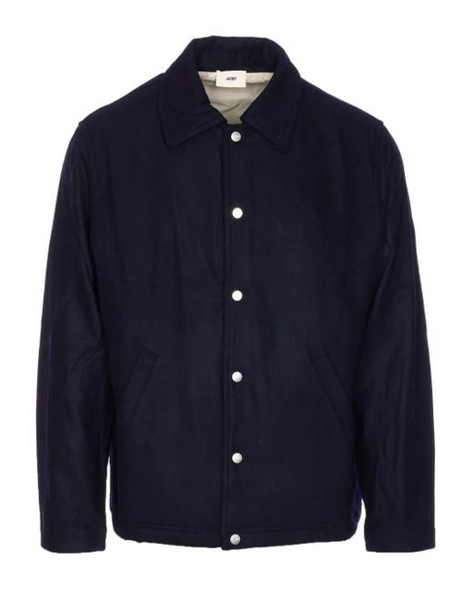 Autry Geknöpfte Jacke in Blue für Herren