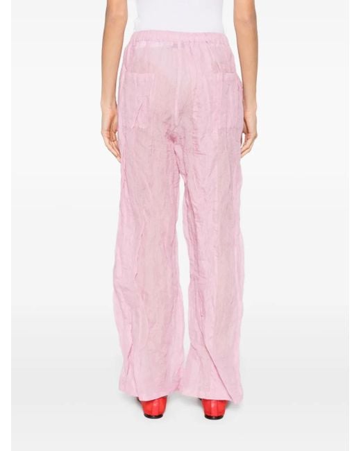 Christopher Esber Crushed Multi-panelled Trousers Pink