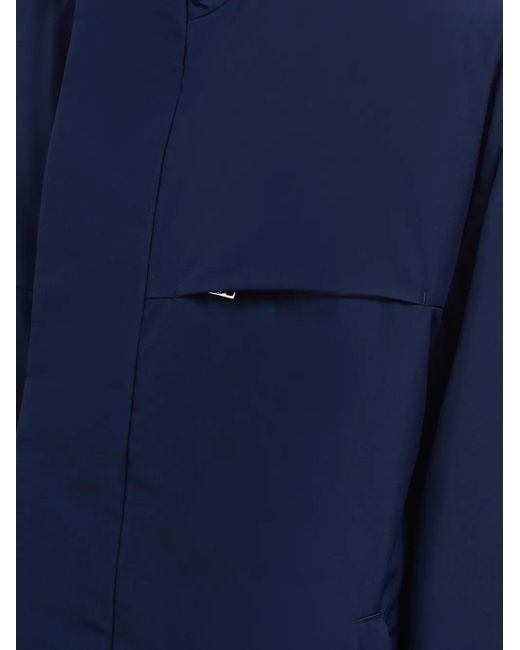 Prada Blue Reversible Padded Jacket for men