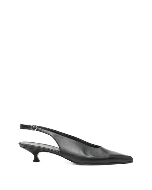 Aeyde Black Camila Heeled Pumps