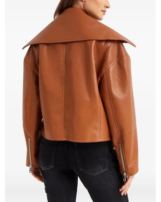 Nanushka Brown Ado Jacket