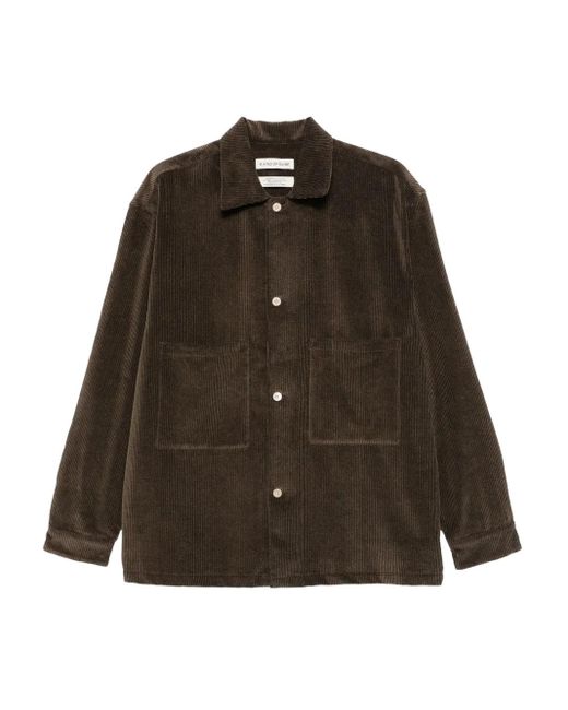 A Kind Of Guise Brown Sayan Shirt Jacket for men