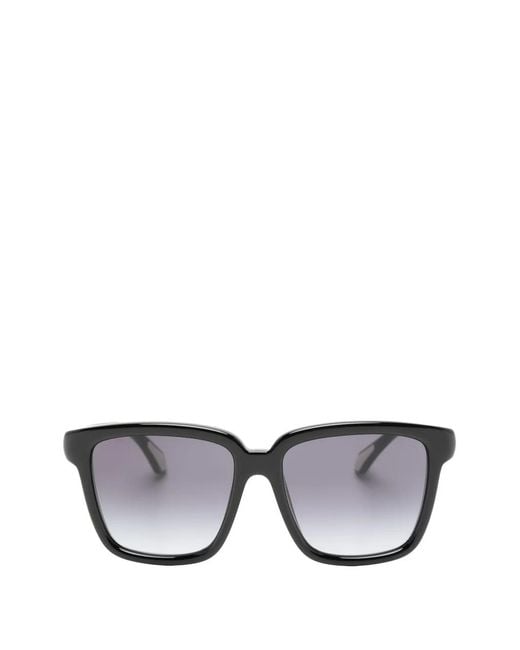 Moncler Gray Clasico Square-Frame Gradient-Lens Sunglasses