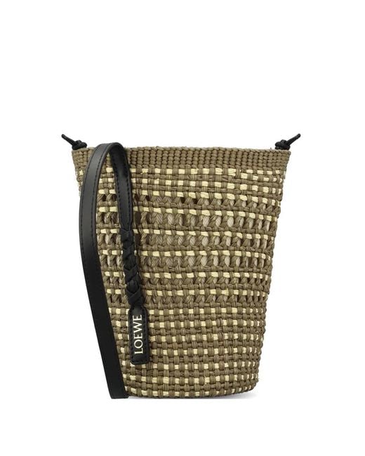 Borsa A Secchiello di Loewe in Green