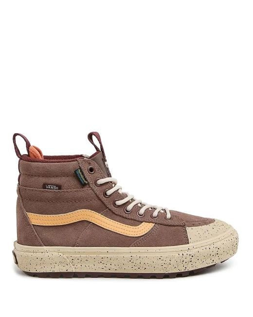 Vans Brown Mte Sk8-Hi High-Top Sneakers