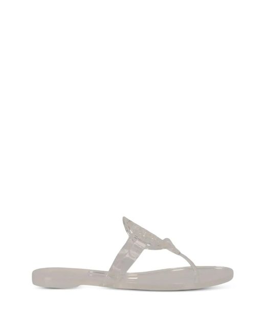 Tory Burch White Tongs Miller
