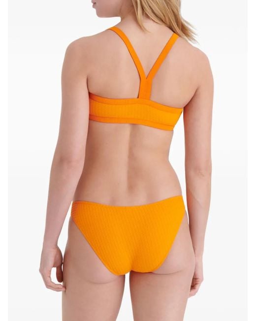 Eres Orange Fame Bikini Top
