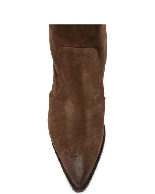 Julie Dee Brown Pointed Boots