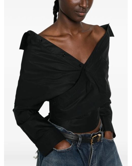 Balenciaga Black Cotton Shirt