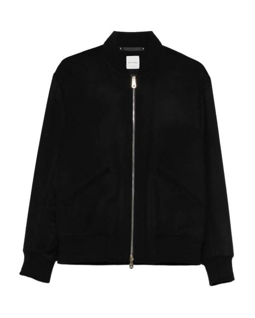 Chaqueta bómber con cremallera Paul Smith de hombre de color Black