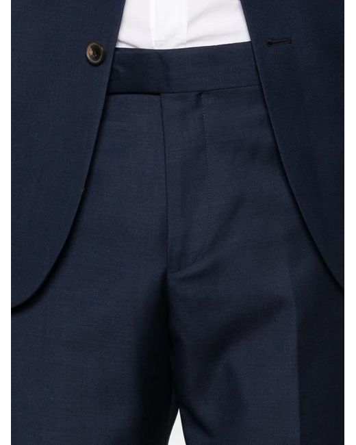 Paul Smith Blue Single-Breasted Suit for men