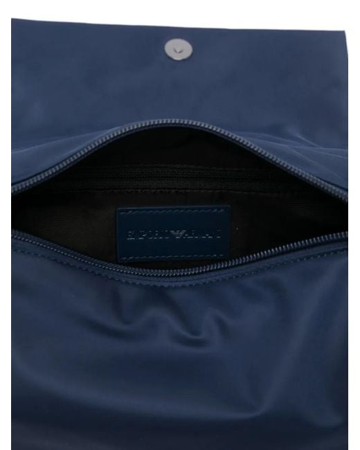 Emporio Armani Kuriertasche mit Adler-Logo in Blue für Herren