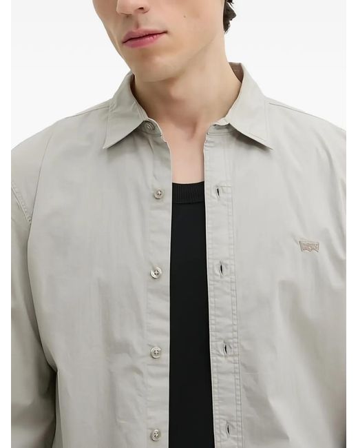 Levi's Gray Buttoned Shirt for men