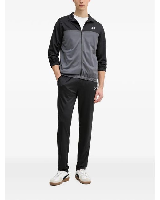 Under Armour Black Rival Colour-Block Tracksuit for men