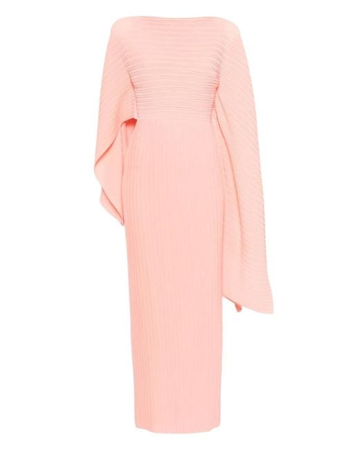 Solace London Pink Adami Maxi Dress