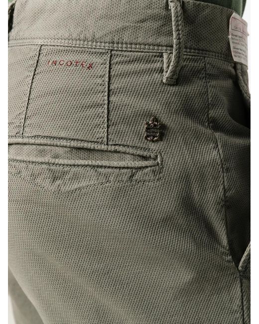 Incotex Gray Slim-Fit Trousers for men