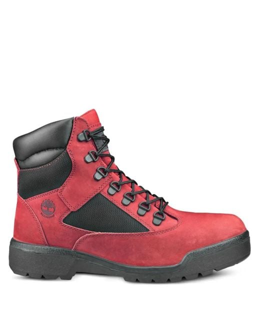 Timberland Red 6 Inch Field Boots for men