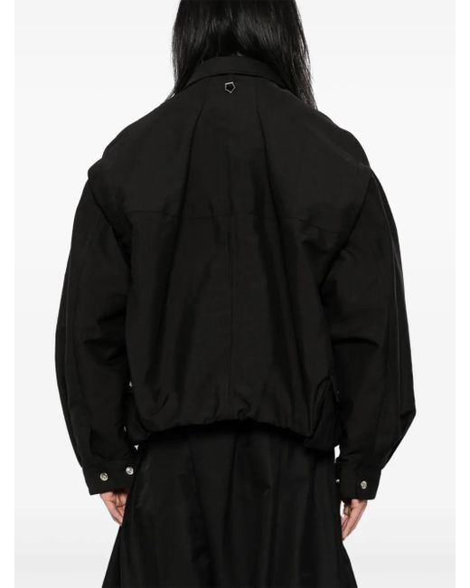ZZERO BY SONGZIO Hemdjacke Mit Mehreren Taschen in Black für Herren