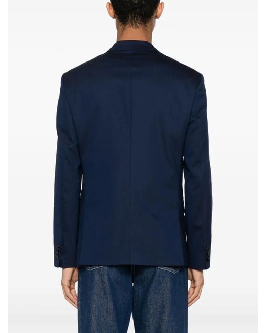 Calvin Klein Blue Single-Breasted Blazer for men
