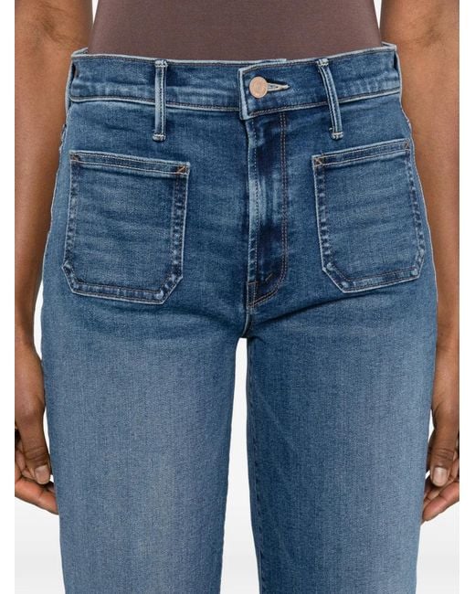 Mother Blue Maven Ankle Jeans