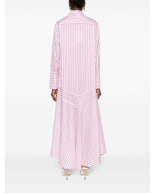 Robe longue Violant à design asymétrique Viktor & Rolf en coloris Pink