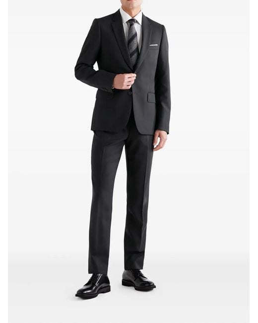 Paul Smith Black Two-Button Jacket for men