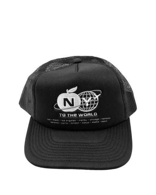 Kith Black Ny To The World Nolan Cap for men