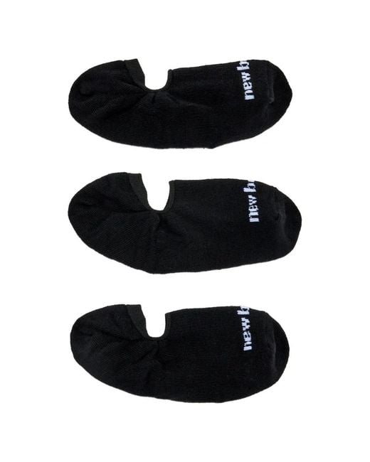 New Balance Black Logo Socks
