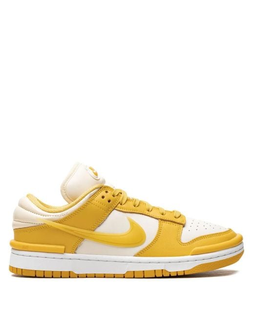 Nike Yellow Dunk Low Twist Sneakers