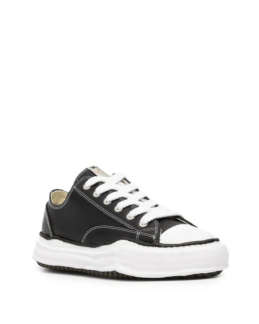 Maison Mihara Yasuhiro Black Original Sole Low-Top Sneakers for men