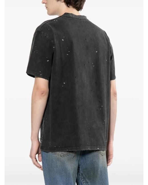 andersson bell パワーネット ANDERSSON BELL メンズ ブラック グラフィック Tシャツ 【公式通販】