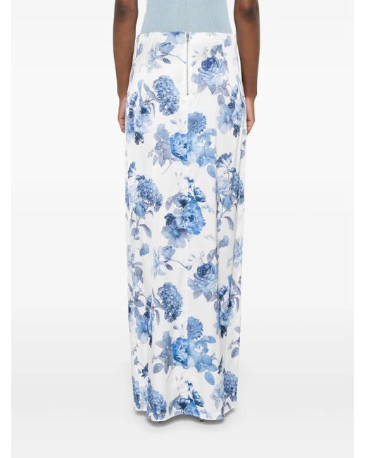 Alice + Olivia Stephine マキシスカート Blue