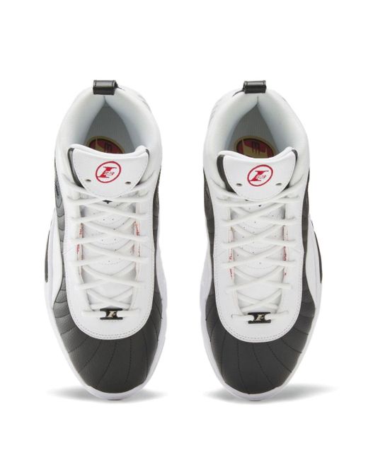 Sneakers Answer III color-block di Reebok in White