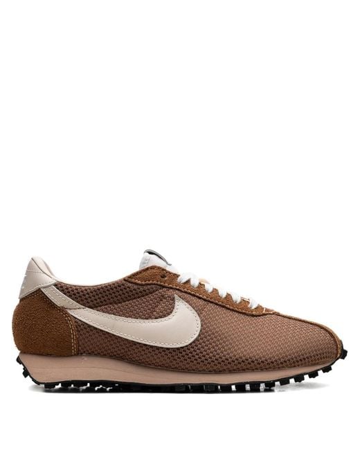 Lace-up logo-detail sneakers Nike de color Brown