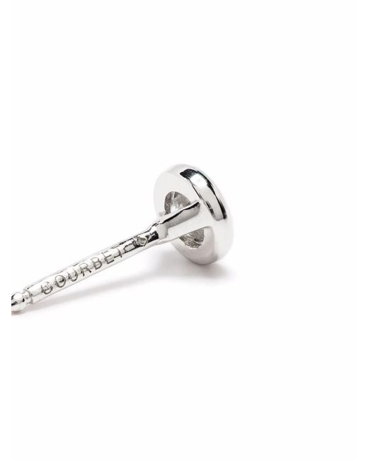 COURBET Metallic 18Kt Recycled Origine Laboratory-Grown Diamond Stud Single Earring